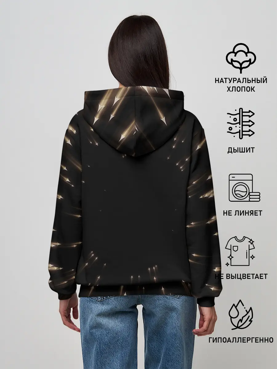 Женское худи / Частицы