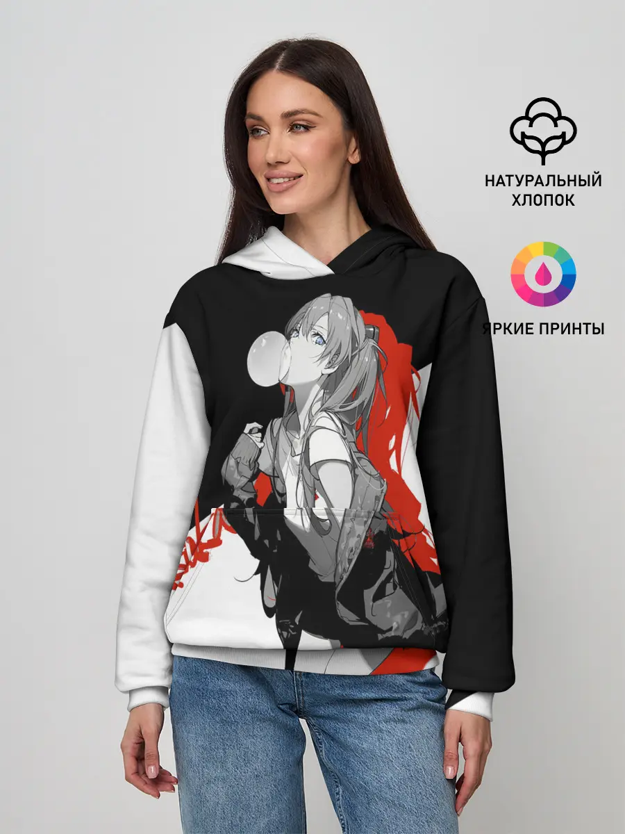 Женское худи / Asuka Langley Evangelion