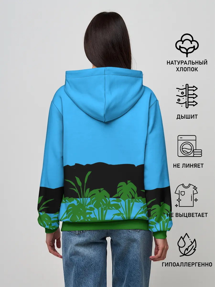 Женское худи / Тихиро гуляет с Каонаси