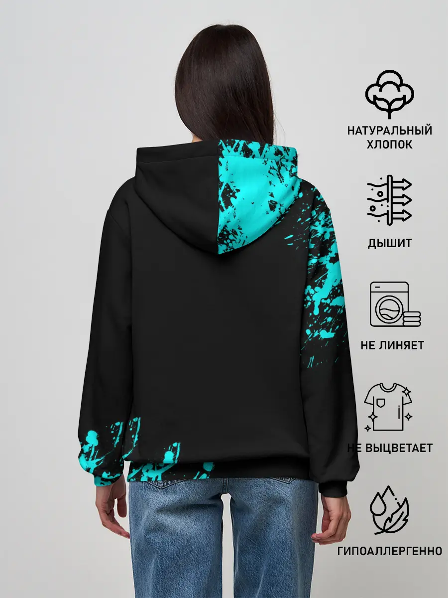 Женское худи / Godzilla