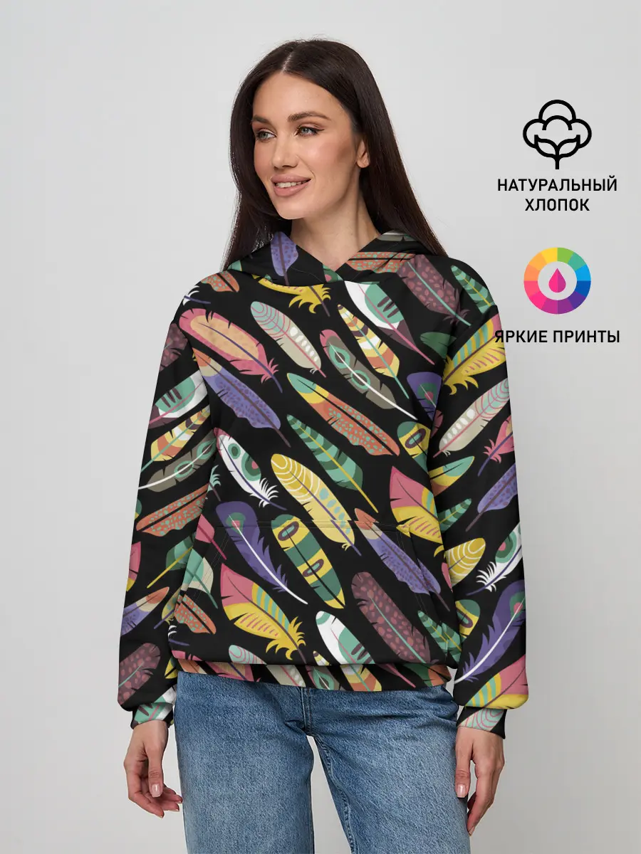 Женское худи / Feathers 2022