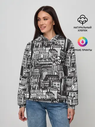 Женское худи / Бесконечный город