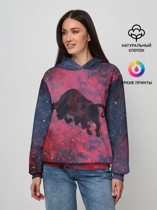 Женское худи / Бык