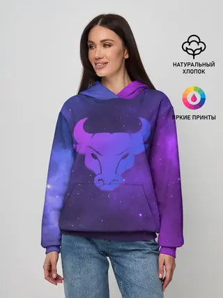 Женское худи / Бык