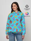 Женское худи / Мармеладные мишки
