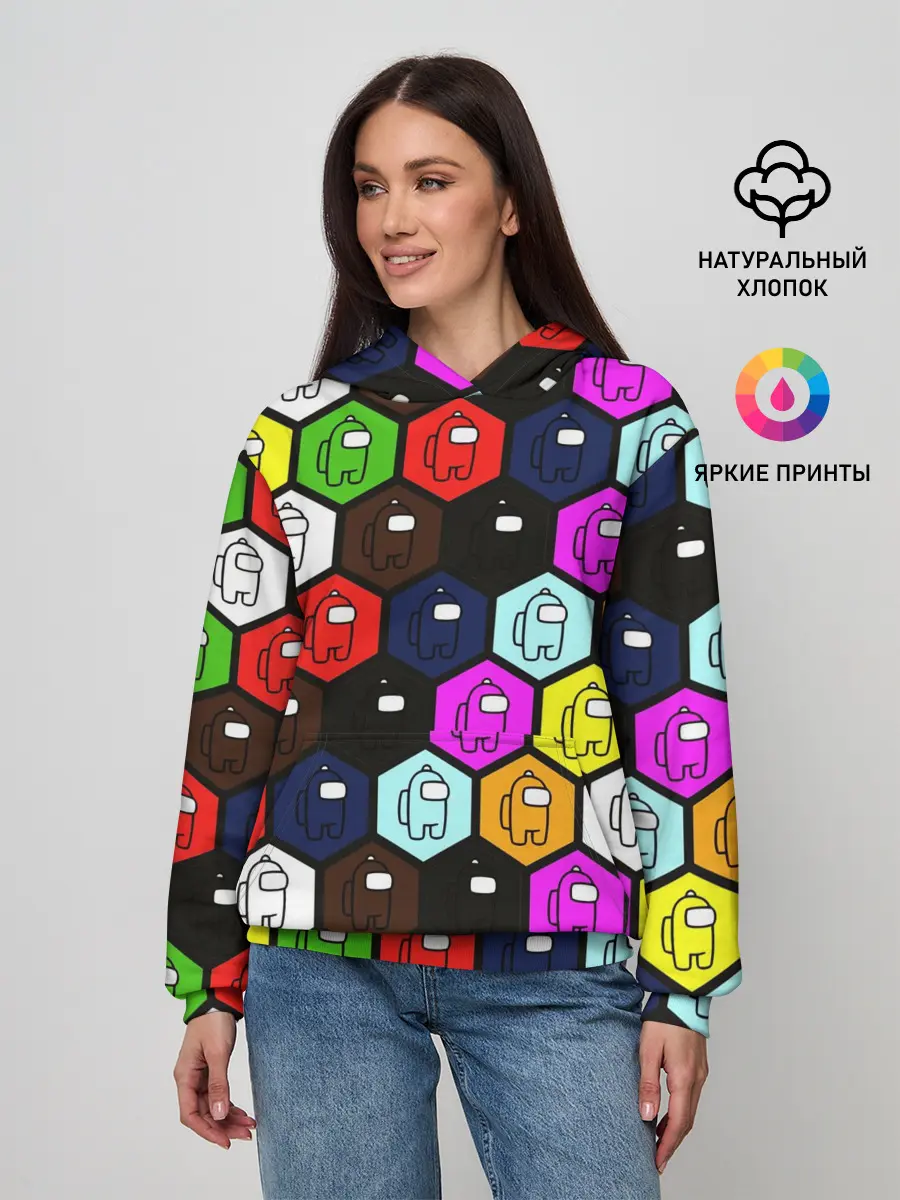 Женское худи / AMONG US