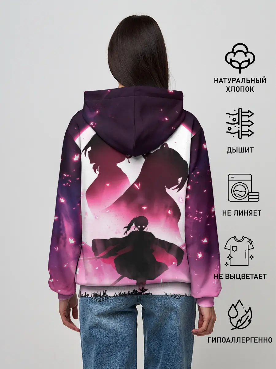 Женское худи / Столп Бабочки