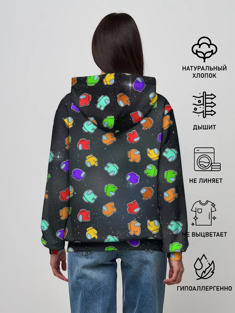 Женское худи / Among Us