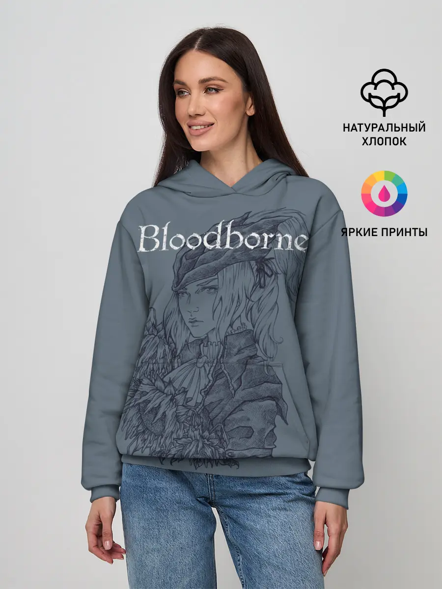 Женское худи / Bloodborne