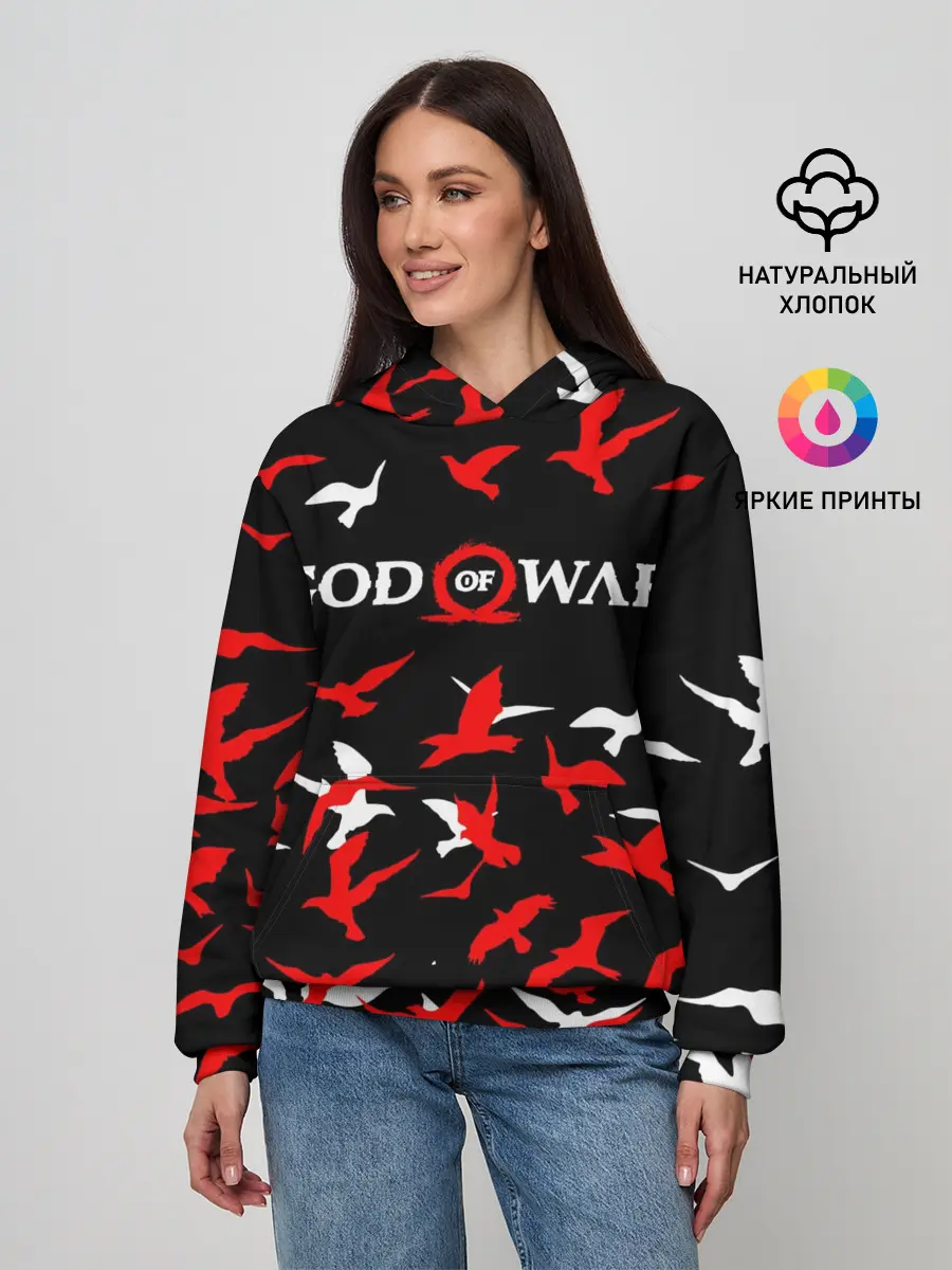 Женское худи / GOD OF WAR