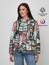 Женское худи / Индейские перья