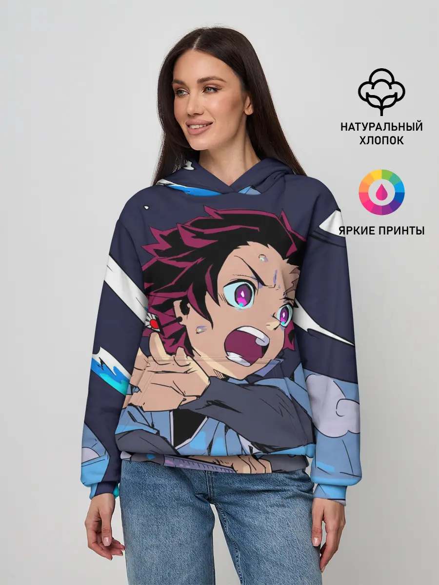 Женское худи / Клинок Рассекающий Демонов