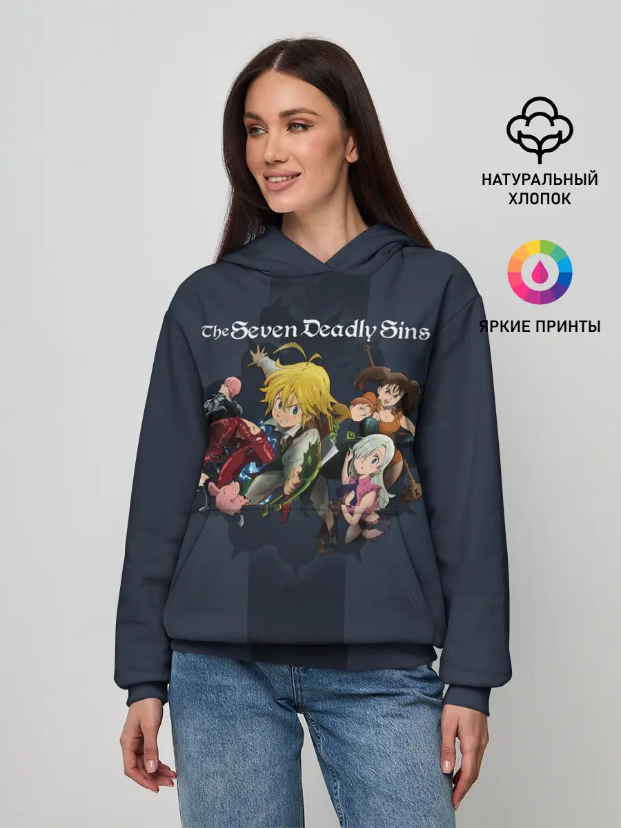 Женское худи / The Seven Deadly Sins