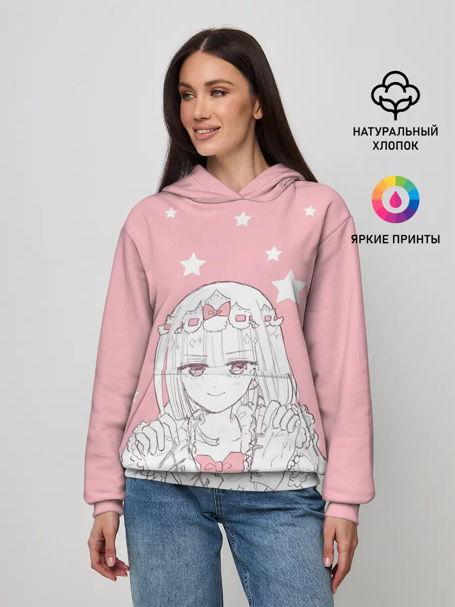 Женское худи / Сон в замке демона