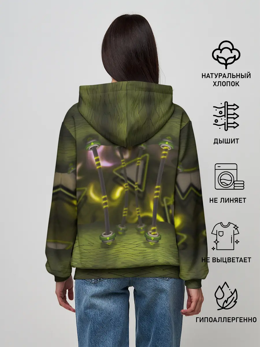 Женское худи / AbstractThings 3