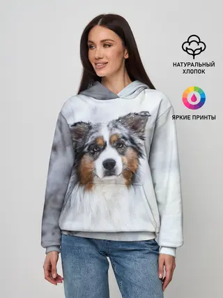 Женское худи / Австралийская овчарка