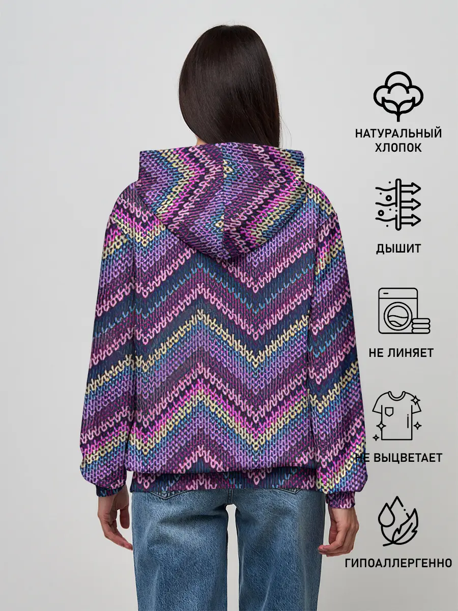 Женское худи / Вязь