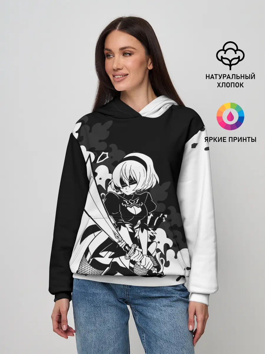 Женское худи / NIER AUTOMATA