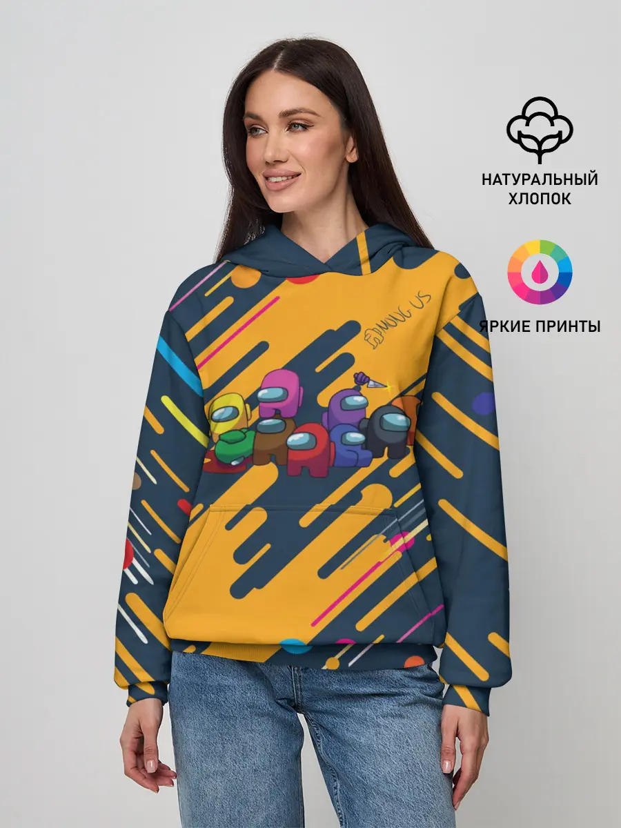 Женское худи / Among us
