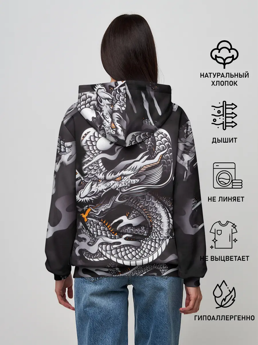 Женское худи / Самурай