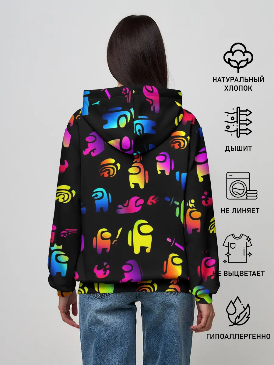 Женское худи / AMONG US