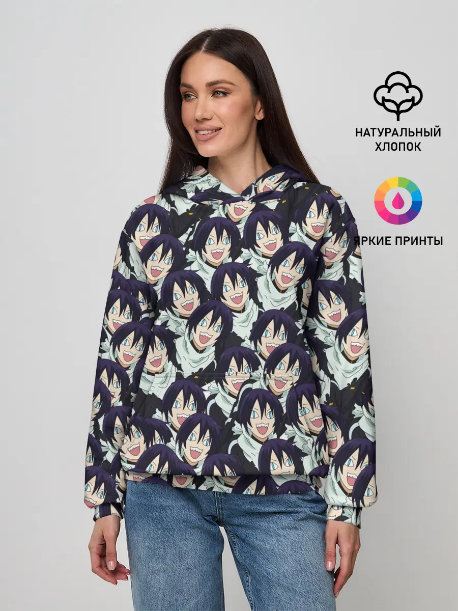 Женское худи / ЯТО БЕЗДОМНЫЙ БОГ