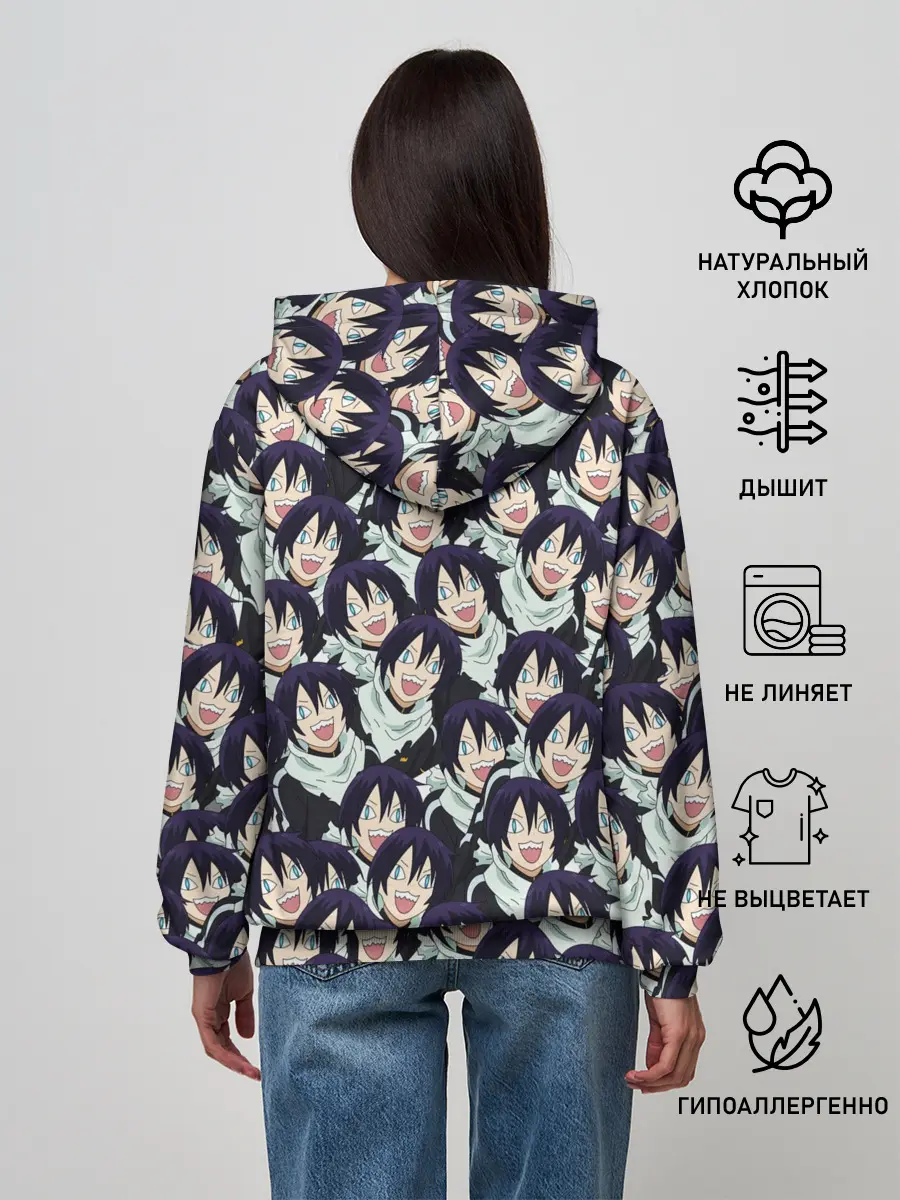 Женское худи / ЯТО БЕЗДОМНЫЙ БОГ