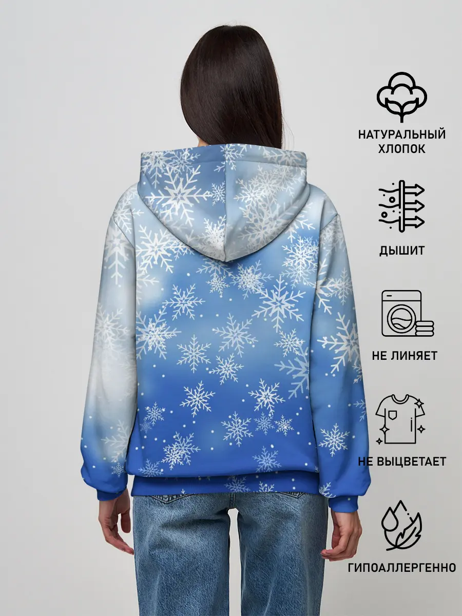 Женское худи / НОВОГОДНИЙ ПИКАЧУ