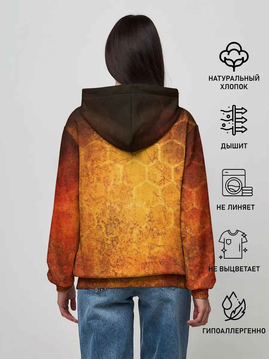 Женское худи / Огненный ВАНПАНЧМЕН