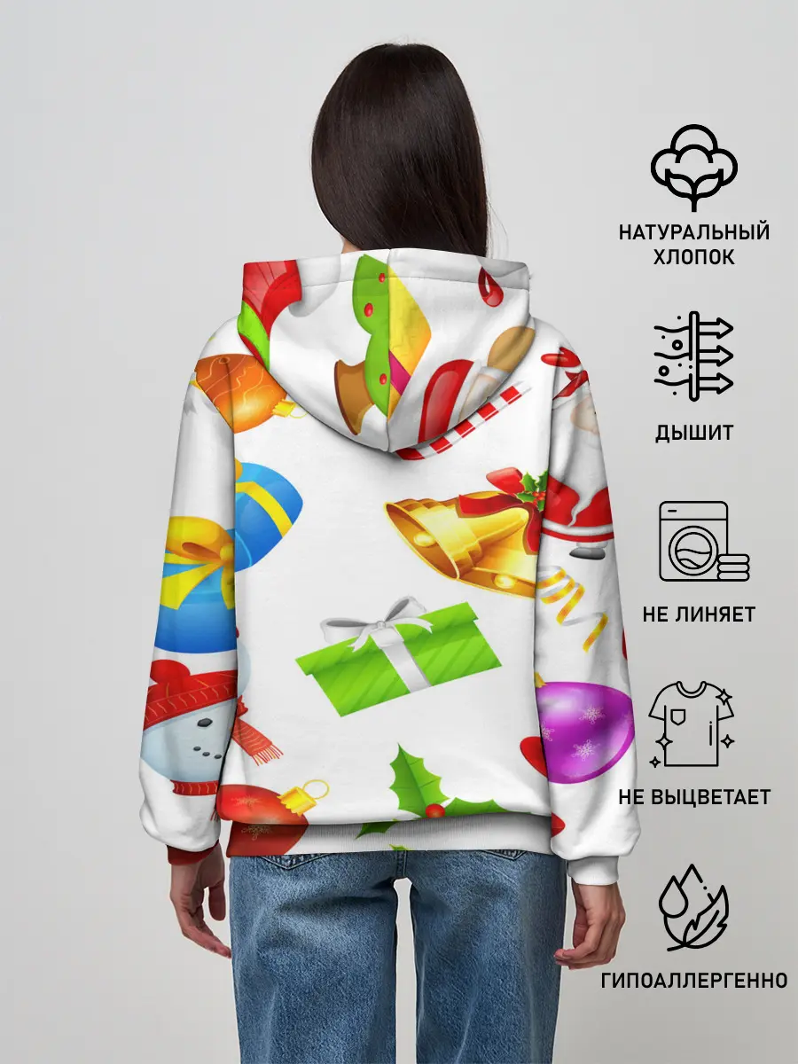 Женское худи / Новый год!