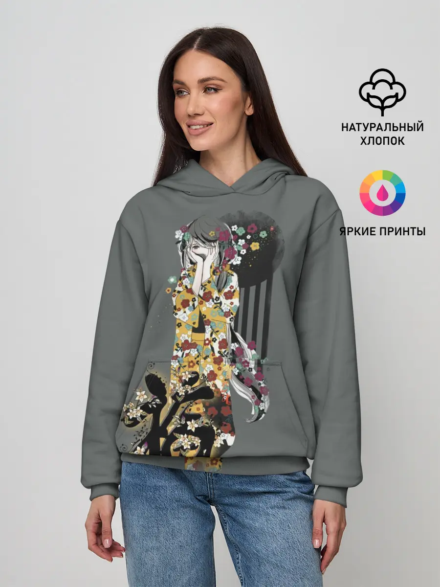 Женское худи / Гейша