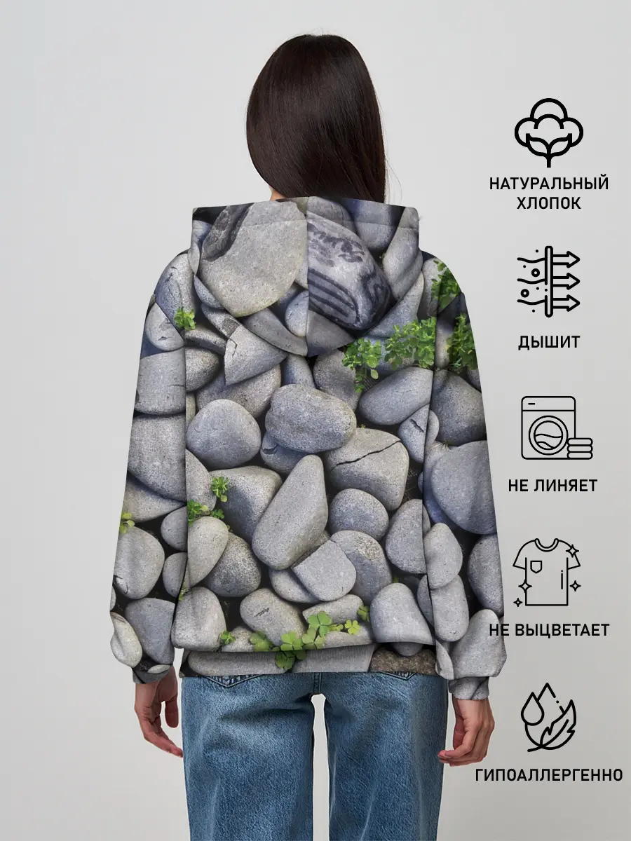 Женское худи / Камни