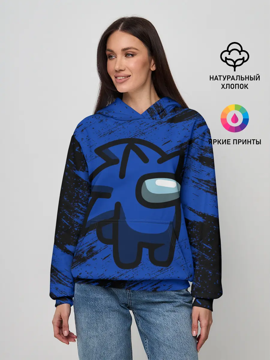 Женское худи / AMONG US - СОНИК