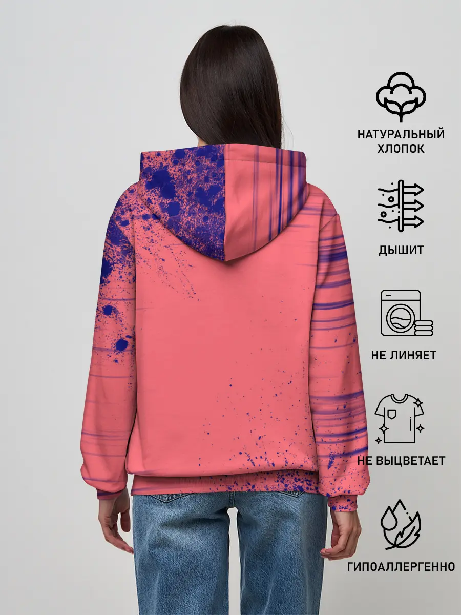 Женское худи / AMONG US - С КОТИКОМ