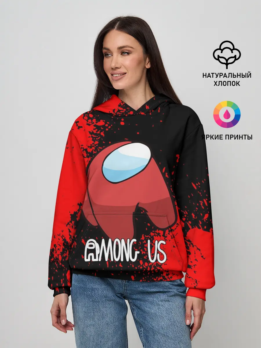 Женское худи / AMONG US