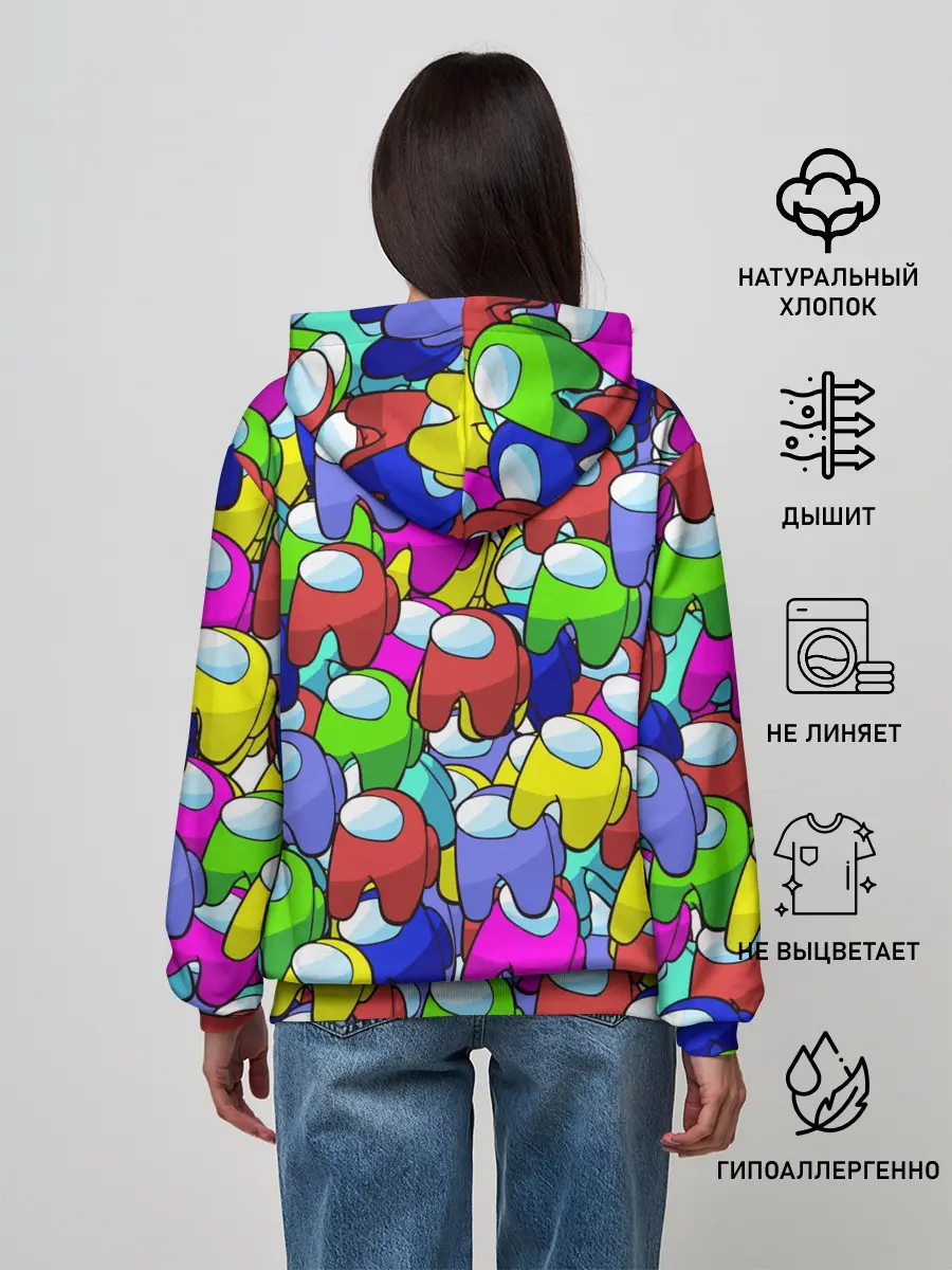 Женское худи / AMONG US