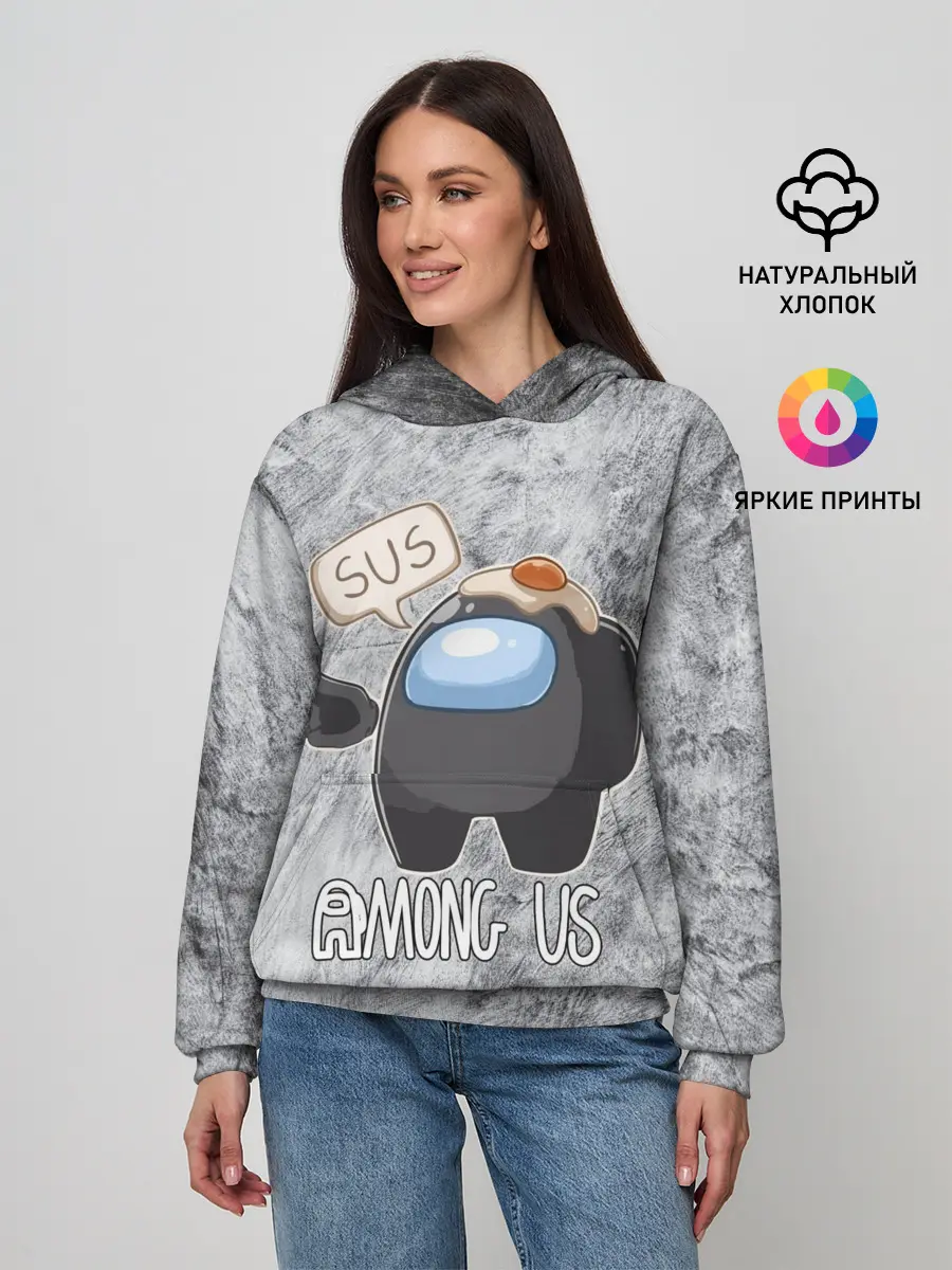 Женское худи / AMONG US