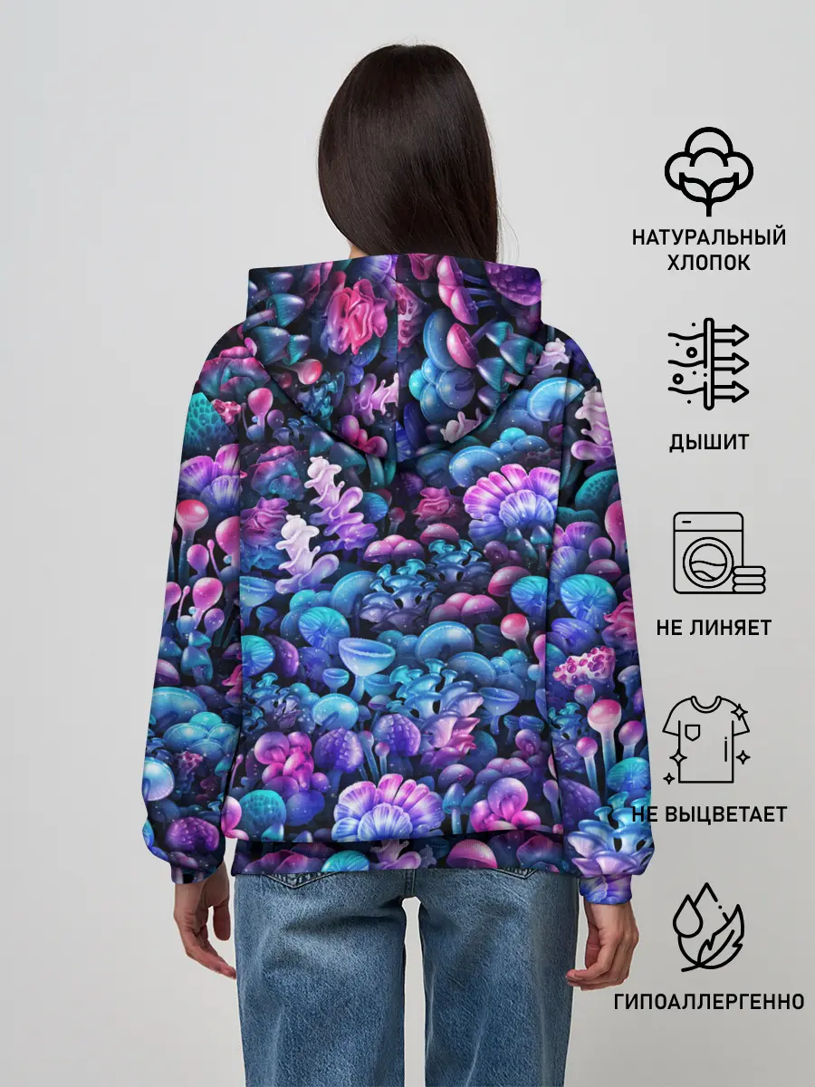 Женское худи / Волшебные грибы