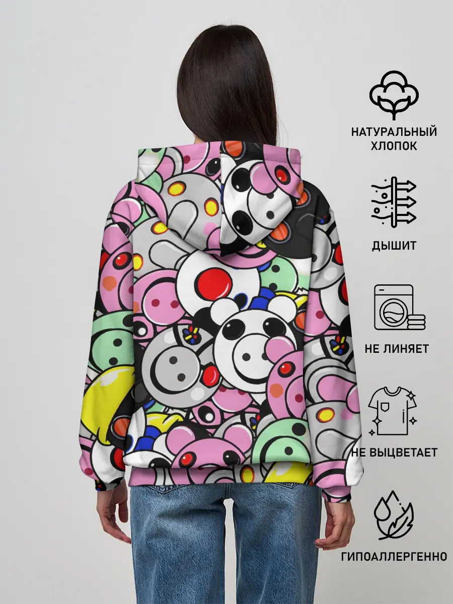 Женское худи / ROBLOX PIGGY