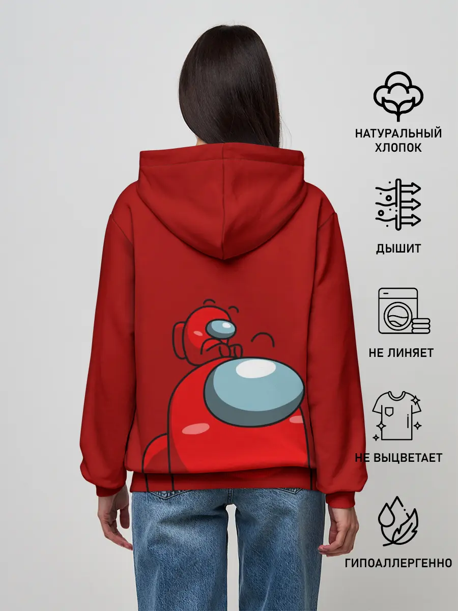 Женское худи / МИМИ АМОНГ АС