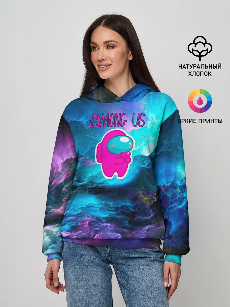 Женское худи / Among Us
