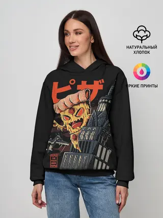 Женское худи / Pizza Kong