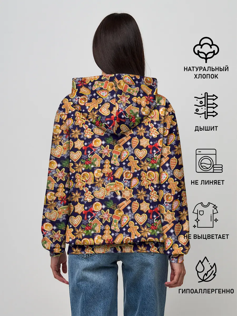 Женское худи / Новый Год