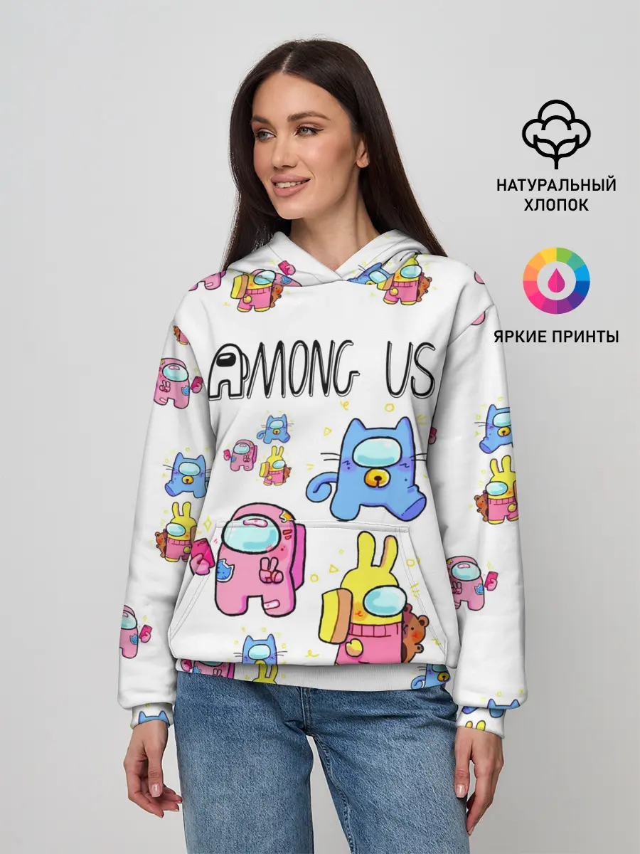 Женское худи / Among Us