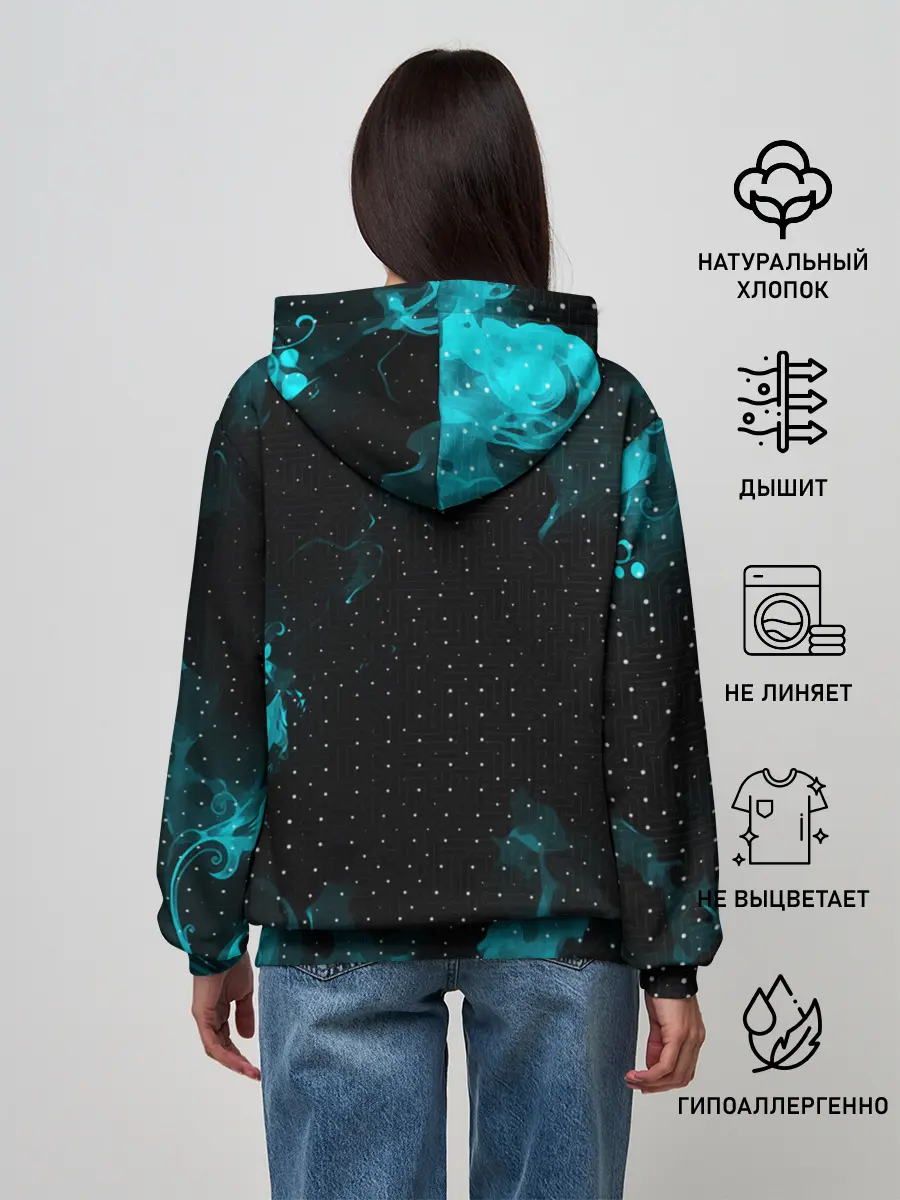 Женское худи / AMONG US / АМОНГ АС