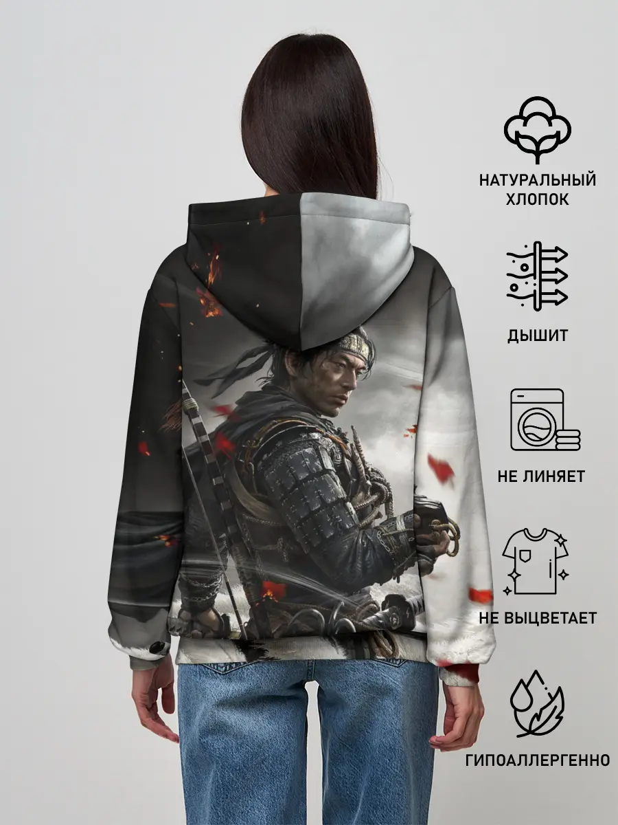 Женское худи / Ghost of Tsushima
