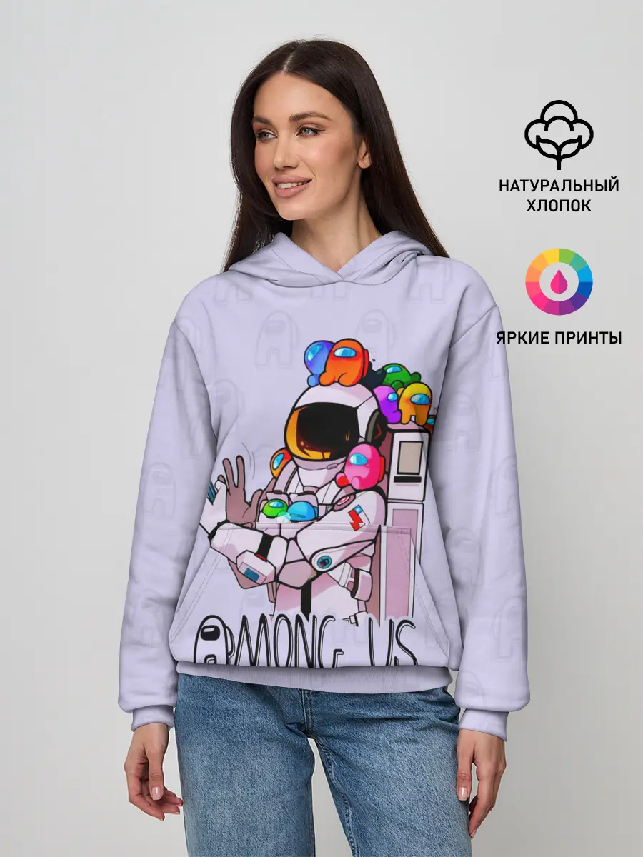 Женское худи / Among Us