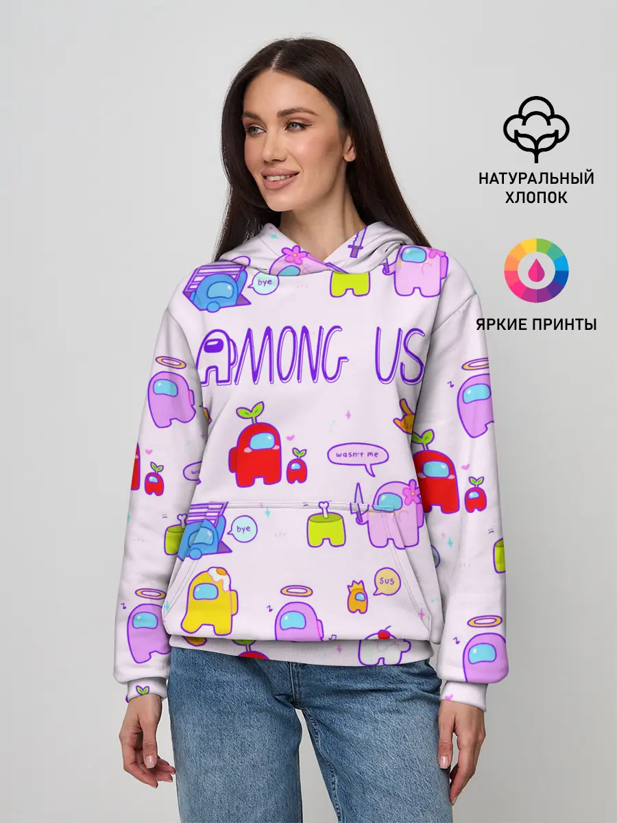 Женское худи / Among Us