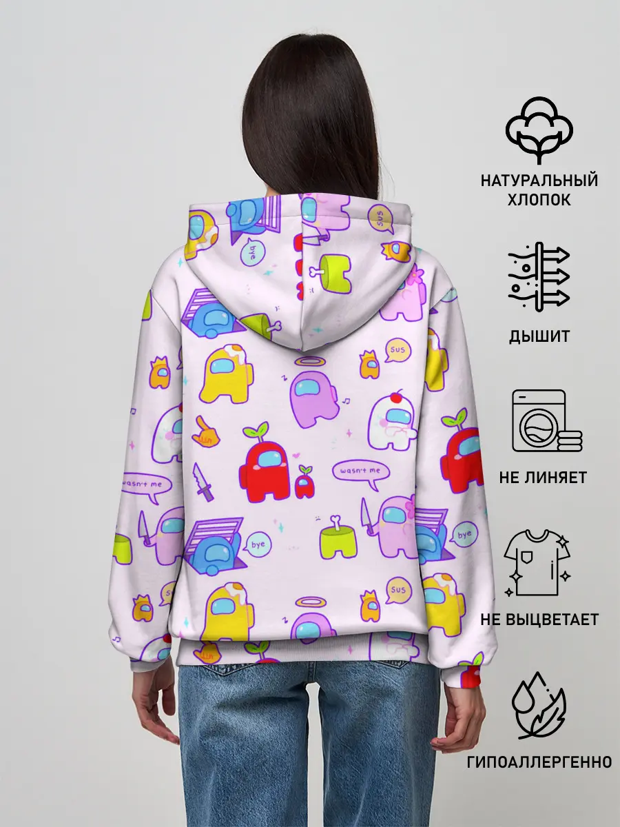 Женское худи / Among Us