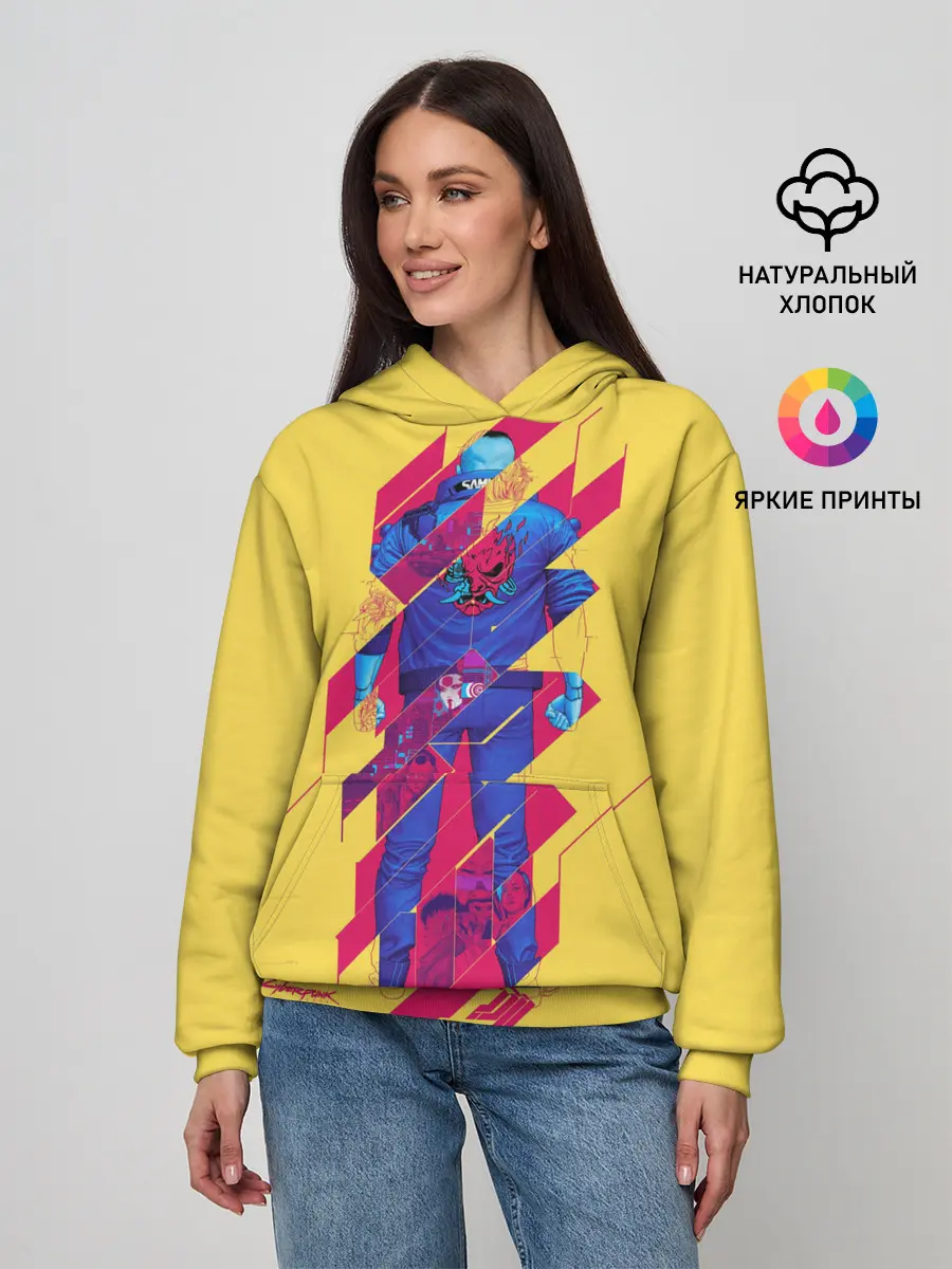 Женское худи / Cyberpunk 2077